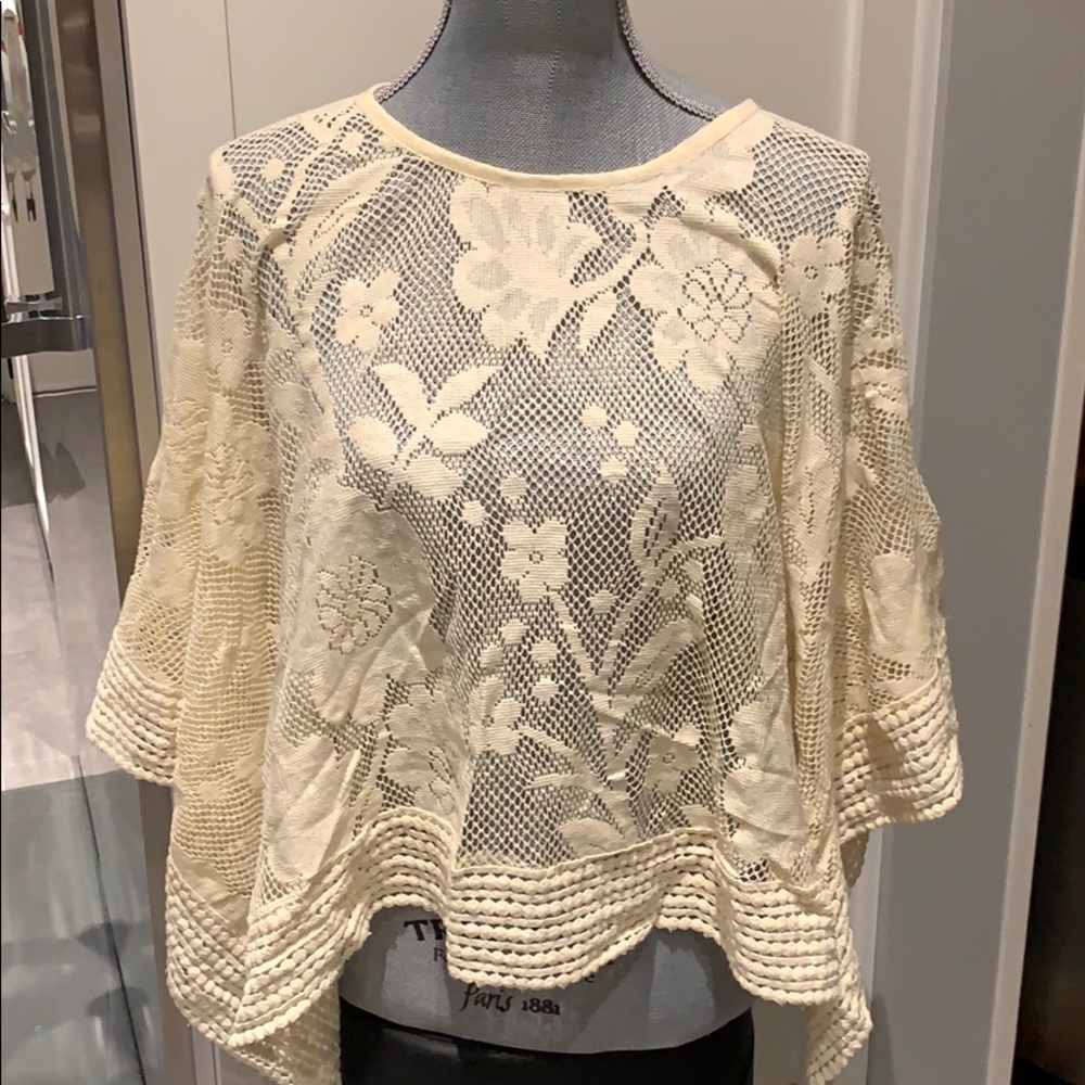 Brand New Free People Poncho